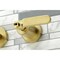 Kingston Brass KS8047KL Wall Mount Tub Faucet, Brushed Brass KS8047KL - alternate 3